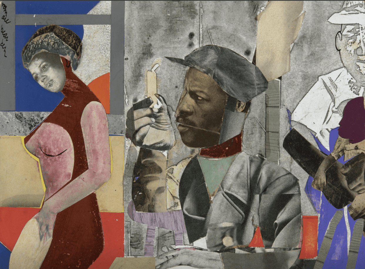 https://susquehannaartmuseum.org/wp-content/uploads/2023/03/Romare-Bearden-Sun-and-Candle-1971-collage.png