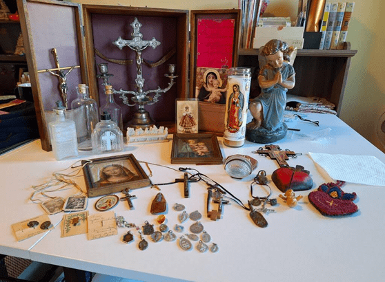 Peggy Huffman’s Sacred Artifacts